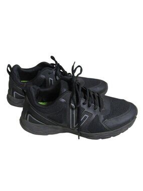 VIONIC MILES II Women Black Orthotic Comfort Walking Sneakers Shoes 8.5 W